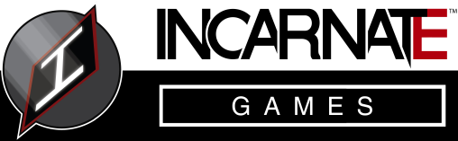 Incarnate Games logo with an I in a circle